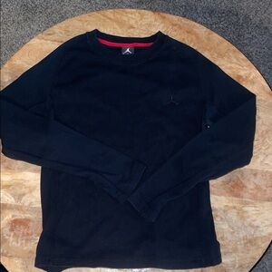 Jordan Men's Black Long Sleeve Tee